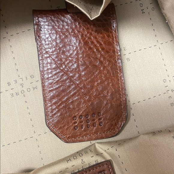 Moore and Giles Brown Leather Bag - Picture 2 of 9